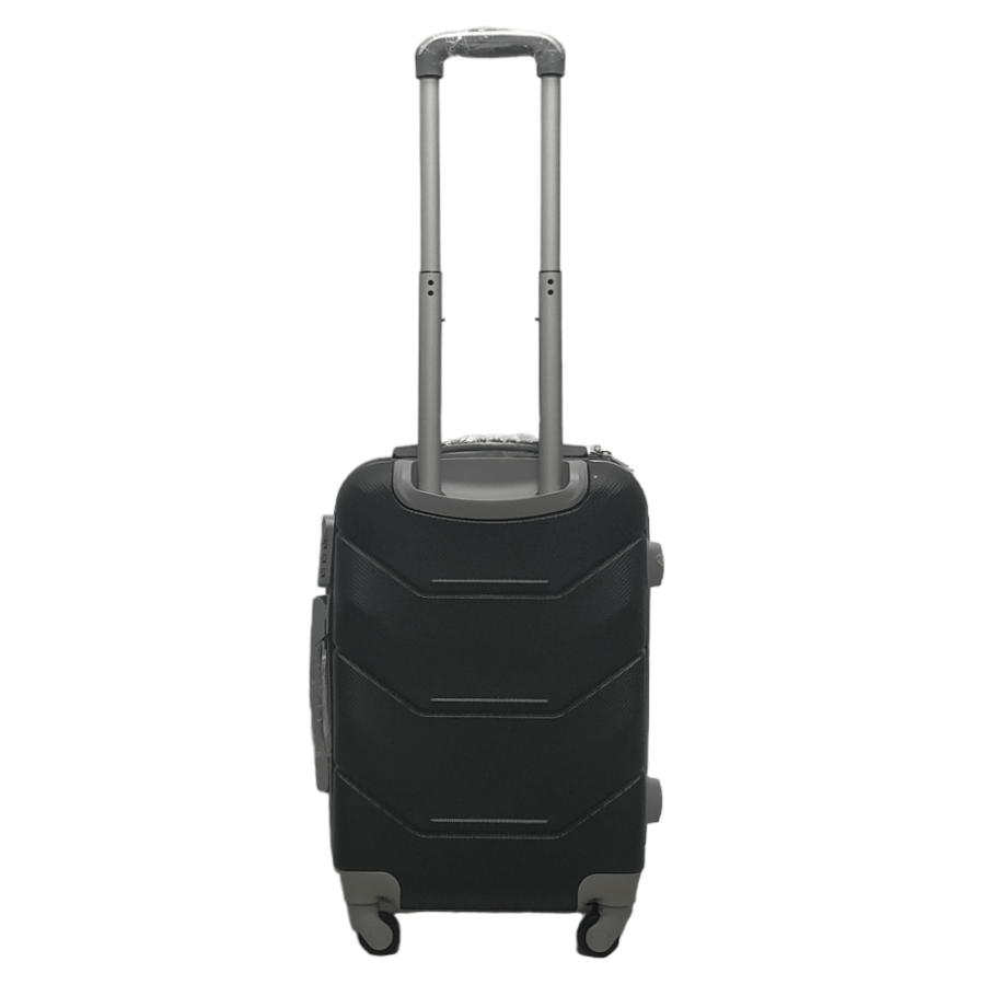 Чемодан маленький S ABS-пластик Milano bag 147M 55×38×23см 45л Черный