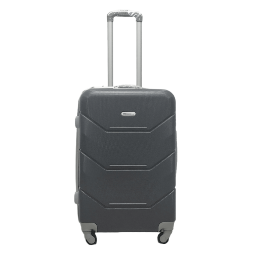 Чемодан средний M ABS-пластик Milano bag 147M 66×46×29см 80л Серый