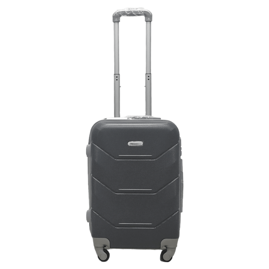 Чемодан маленький S ABS-пластик Milano bag 147M 55×38×23см 45л Серый