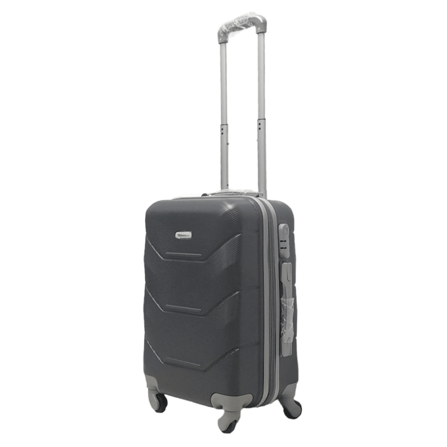 Чемодан маленький S ABS-пластик Milano bag 147M 55×38×23см 45л Серый