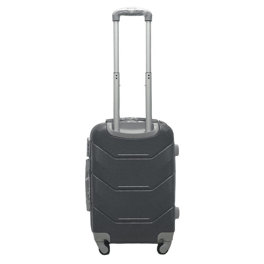 Чемодан маленький S ABS-пластик Milano bag 147M 55×38×23см 45л Серый