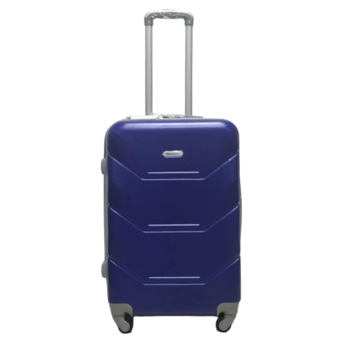 Чемодан средний M ABS-пластик Milano bag 147M 66×46×29см 80л Темно-синий