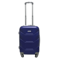 Чемодан маленький S ABS-пластик Milano bag 147M 55×38×23см 45л Темно-синий 