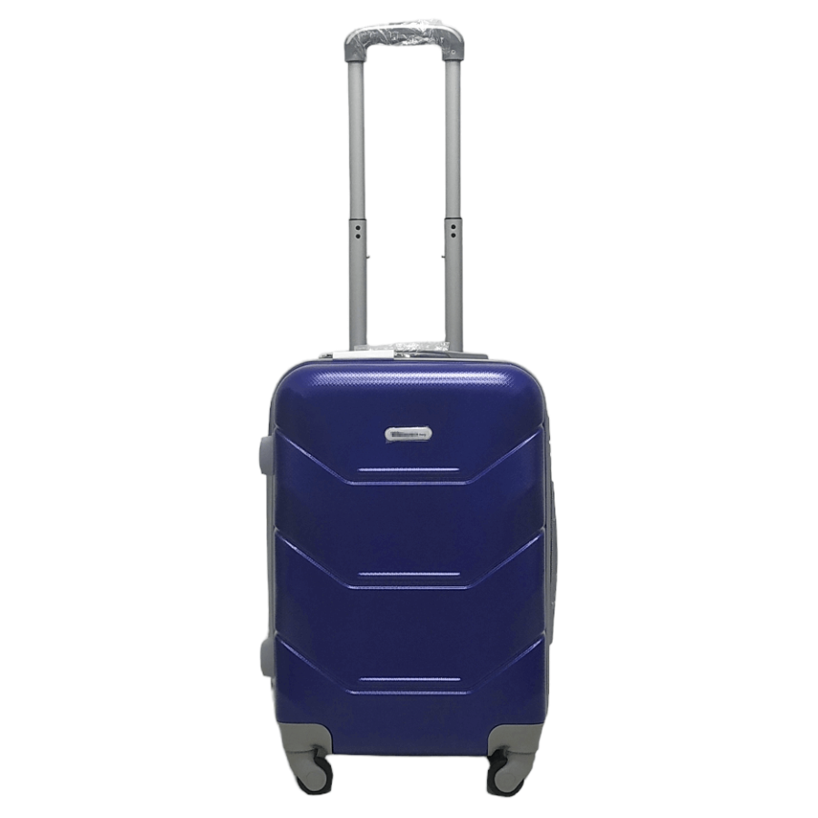 Чемодан маленький S ABS-пластик Milano bag 147M 55×38×23см 45л Темно-синий