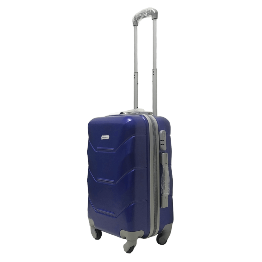 Чемодан маленький S ABS-пластик Milano bag 147M 55×38×23см 45л Темно-синий