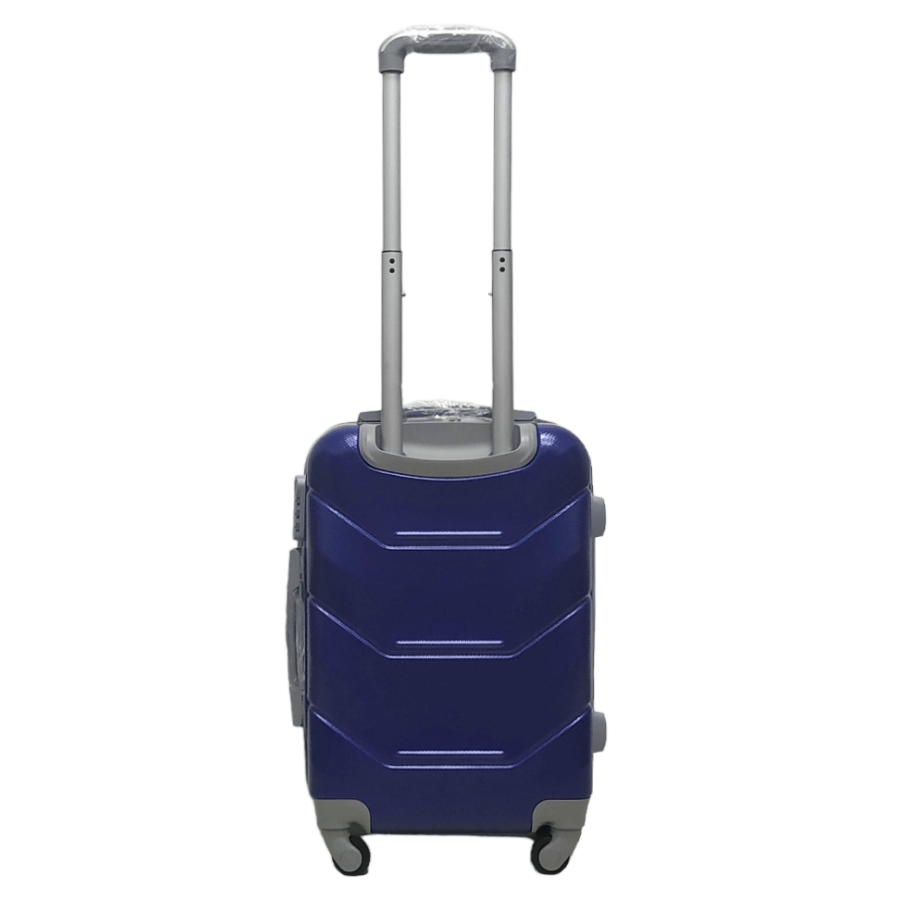 Чемодан маленький S ABS-пластик Milano bag 147M 55×38×23см 45л Темно-синий