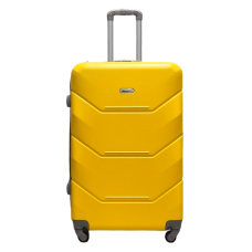 Чемодан большой L ABS-пластик Milano bag 147M 76×51×31см 115л Желтый