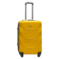 Чемодан средний M ABS-пластик Milano bag 147M 66×46×29см 80л Желтый