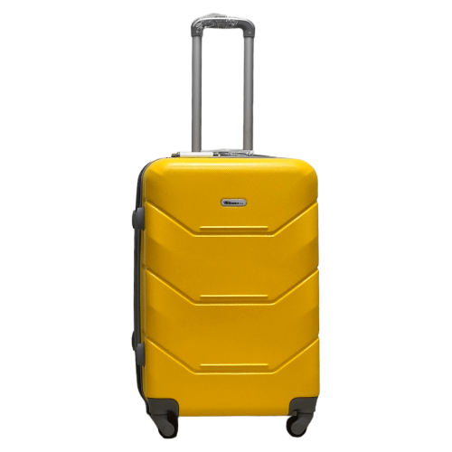Чемодан средний M ABS-пластик Milano bag 147M 66×46×29см 80л Желтый