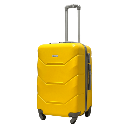 Чемодан средний M ABS-пластик Milano bag 147M 66×46×29см 80л Желтый