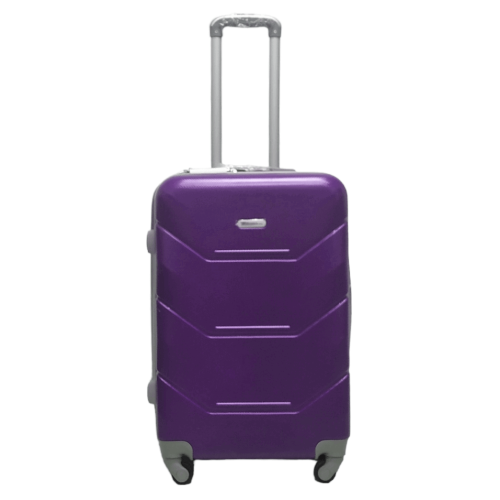 Чемодан средний M ABS-пластик Milano bag 147M 66×46×29см 80л Фиолетовый