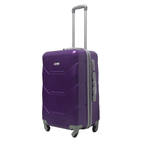Чемодан средний M ABS-пластик Milano bag 147M 66×46×29см 80л Фиолетовый