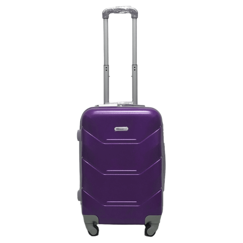 Чемодан маленький S ABS-пластик Milano bag 147M 55×38×23см 45л Фиолетовый