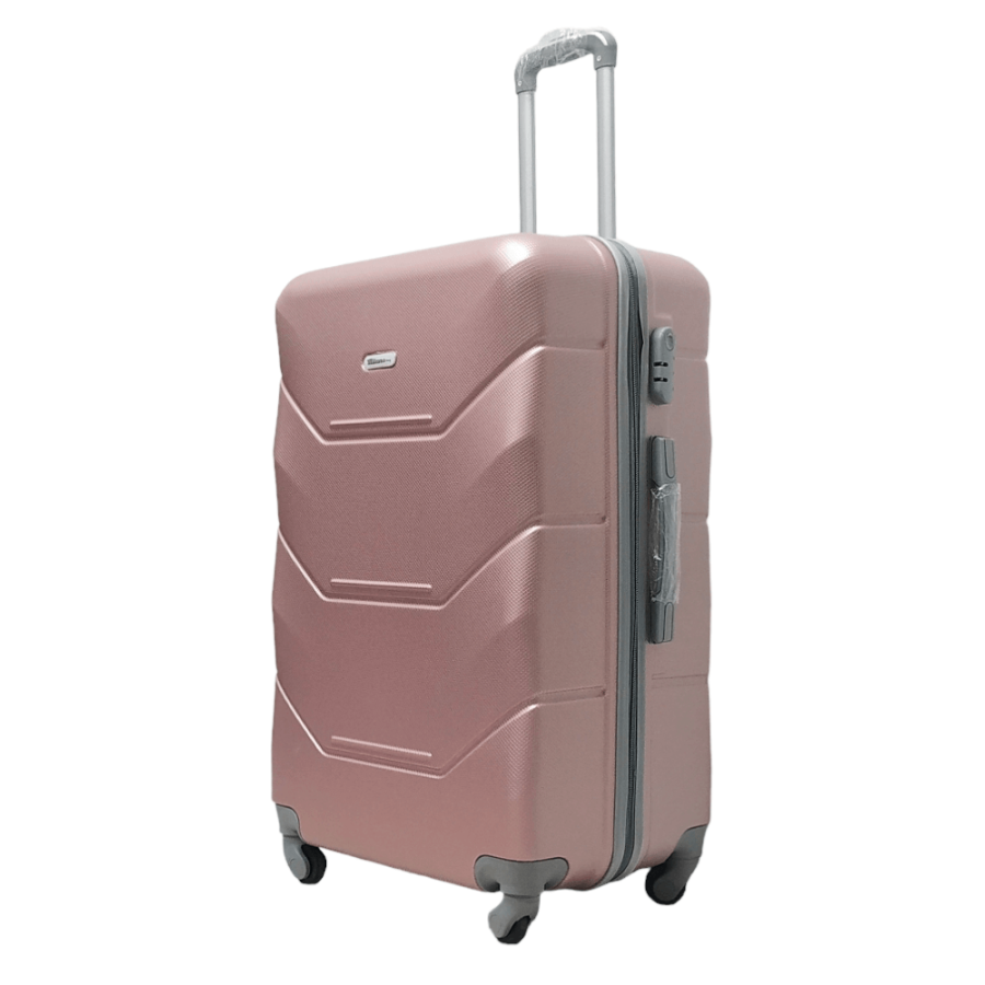 Чемодан большой L ABS-пластик Milano bag 147M 76×51×31см 115л Розовое золото