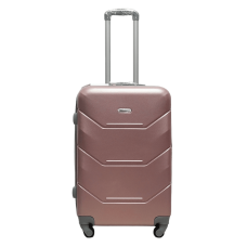 Чемодан средний M ABS-пластик Milano bag 147M 66×46×29см 80л Розовое золото