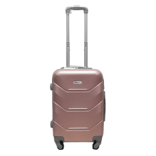 Чемодан маленький S ABS-пластик Milano bag 147M 55×38×23см 45л Розовое золото