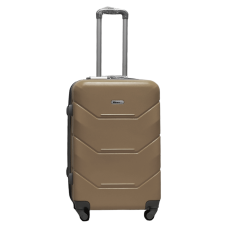 Чемодан средний M ABS-пластик Milano bag 147M 66×46×29см 80л Золотой