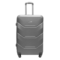 Чемодан большой L ABS-пластик Milano bag 147M 76×51×31см 115л Серебряный