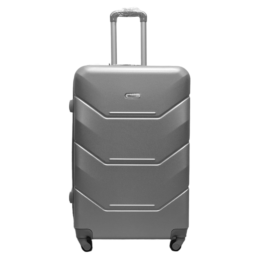 Чемодан большой L ABS-пластик Milano bag 147M 76×51×31см 115л Серебряный