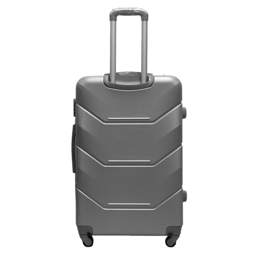 Чемодан большой L ABS-пластик Milano bag 147M 76×51×31см 115л Серебряный
