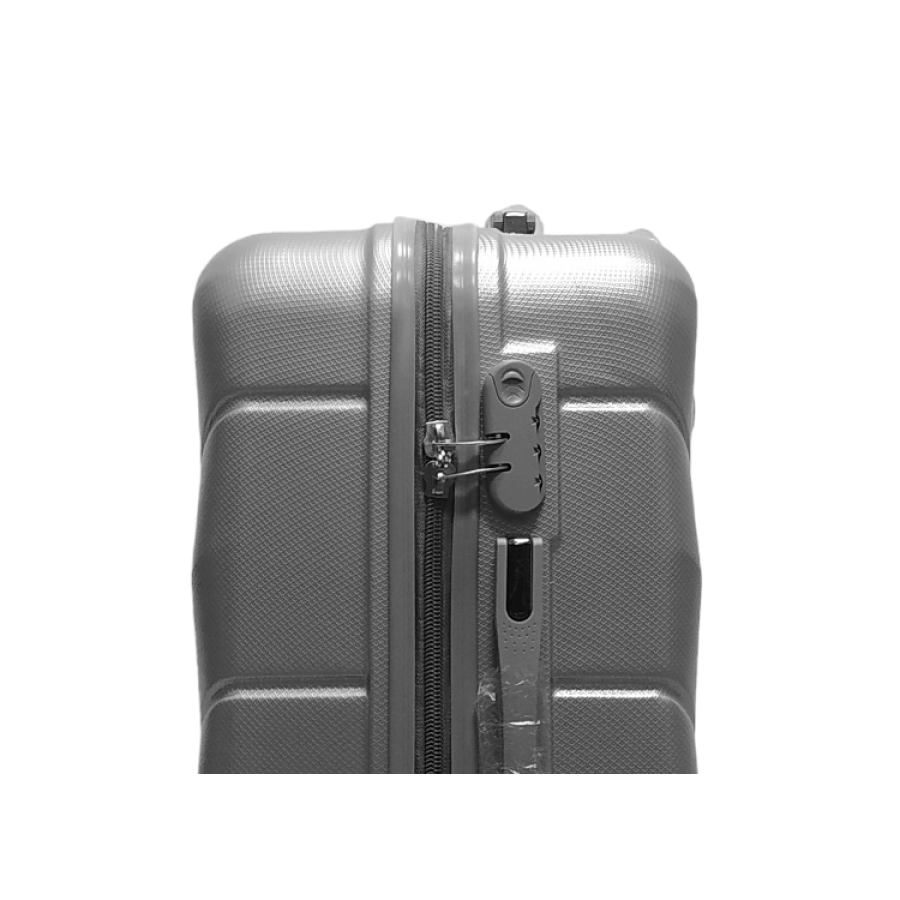 Чемодан большой L ABS-пластик Milano bag 147M 76×51×31см 115л Серебряный