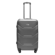 Чемодан средний M ABS-пластик Milano bag 147M 66×46×29см 80л Серебряный