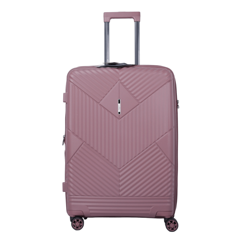 Чемодан большой L полипропилен Airtex 639 78×50×31см 114л Розовое золото