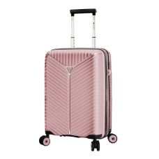 Чемодан средний M полипропилен Snowball 05103 66×46×27см 65л Розовое золото
