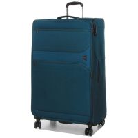Чемодан большой XL тканевый с расширением Snowball 21504 90×54×31см  130+12л Морская волна