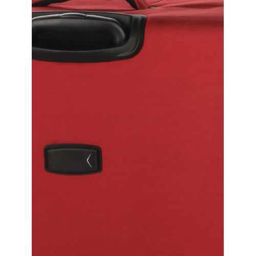 Чемодан большой XL тканевый с расширением Snowball 21504 90×54×31см  130+12л Красный