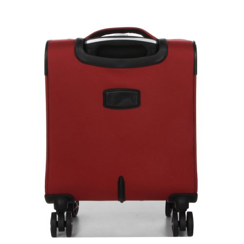 Чемодан мини XS тканевый с расширением Snowball 21504 48×35×21см 26+5л Красный