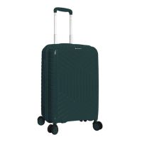 Чемодан средний M полипропилен с расширением Snowball 20103  67,5×47,5×26,5см 71+12л Темно-зеленый