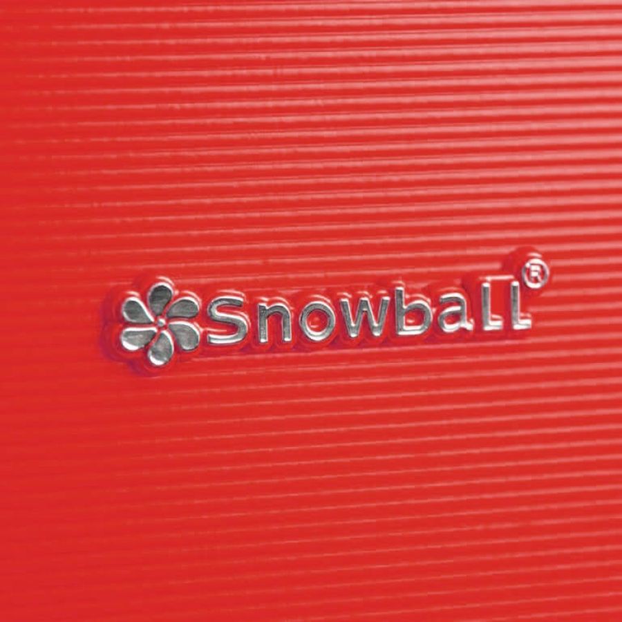 Чемодан большой L Snowball 33603 полипропилен Красный
