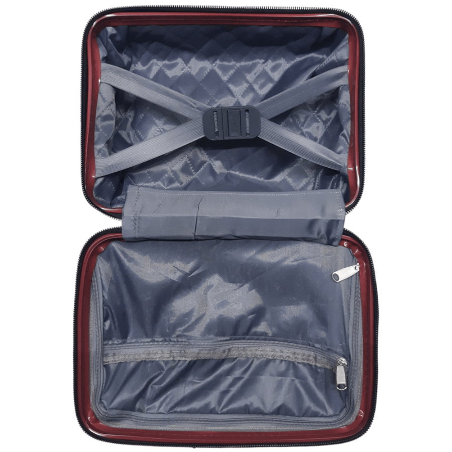 Бьюти-кейс Milano bag 0306/14 Маленький S Бордовый