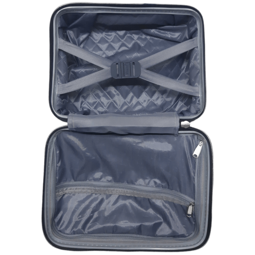 Бьюти-кейс Milano bag 0306/14 Большой L Серебряный