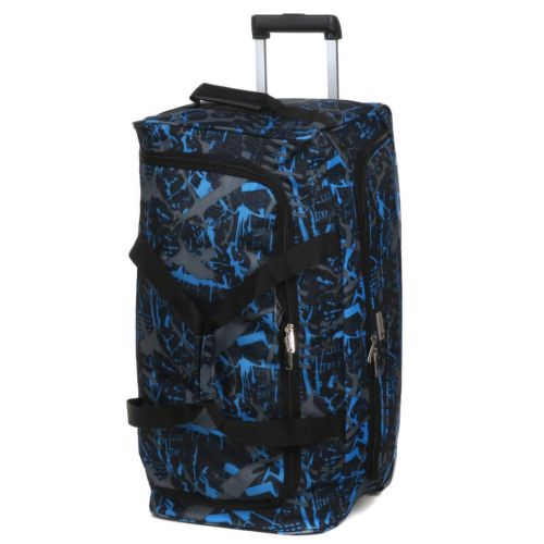 Малая дорожная сумка на колесах S Worldline Airtex 891/tree под ручную кладь Разноцветный