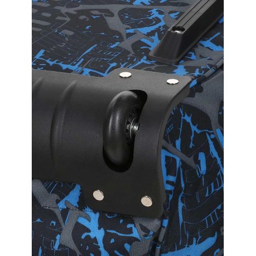 Малая дорожная сумка на колесах S Worldline Airtex 891/tree под ручную кладь Разноцветный