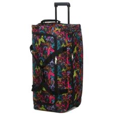 Большая дорожная сумка на колесах L Worldline Airteх 891/butterfly Разноцветный