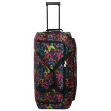 Большая дорожная сумка на колесах L Worldline Airteх 891/butterfly Разноцветный