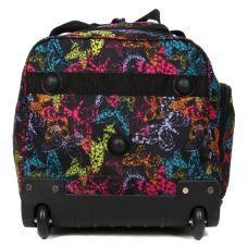 Большая дорожная сумка на колесах L Worldline Airteх 891/butterfly Разноцветный