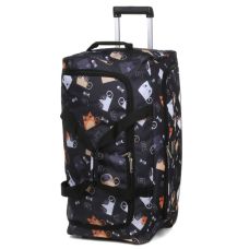 Большая дорожная сумка на колесах L Worldline Airteх 891/cat Разноцветный
