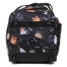 Большая дорожная сумка на колесах L Worldline Airteх 891/cat Разноцветный