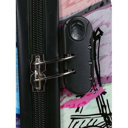 Чемодан малый S Madisson Snowball 36820C поликарбонат Разноцветный