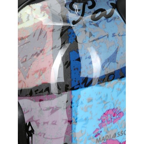 Чемодан малый S Madisson Snowball 36820C поликарбонат Разноцветный