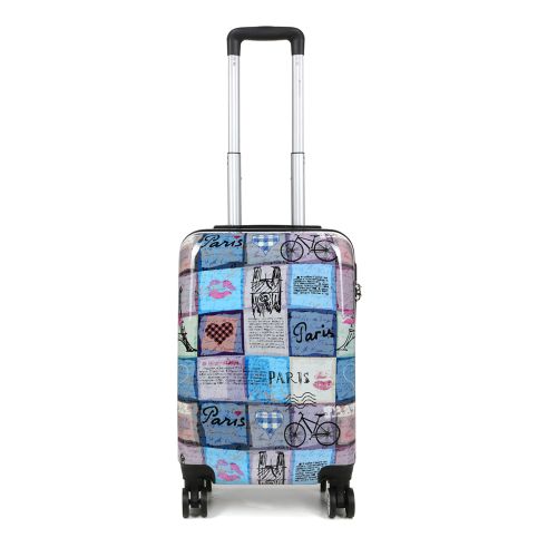 Чемодан малый S Madisson Snowball 36820C поликарбонат Разноцветный