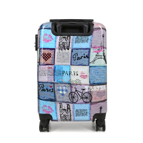 Чемодан малый S Madisson Snowball 36820C поликарбонат Разноцветный