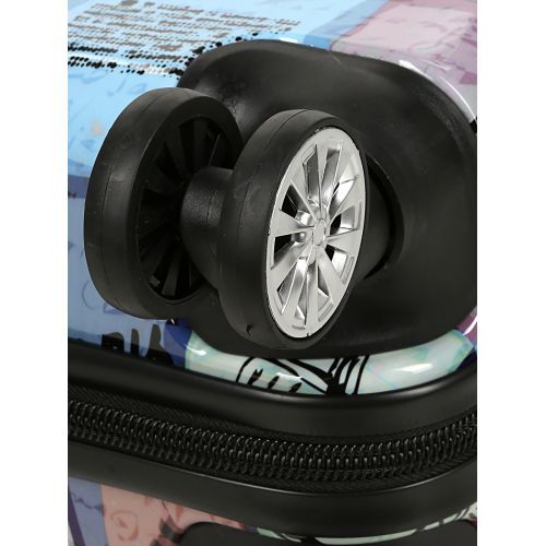 Чемодан малый S Madisson Snowball 36820C поликарбонат Разноцветный