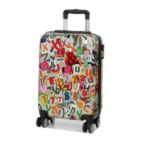 Чемодан малый S Madisson Snowball 36820F поликарбонат Разноцветный