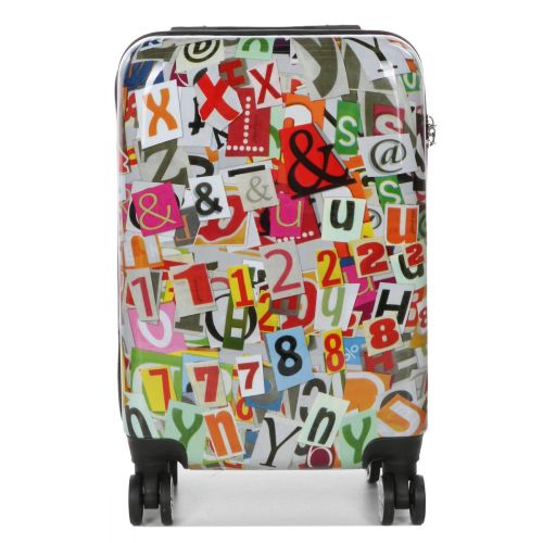 Чемодан малый S Madisson Snowball 36820F поликарбонат Разноцветный