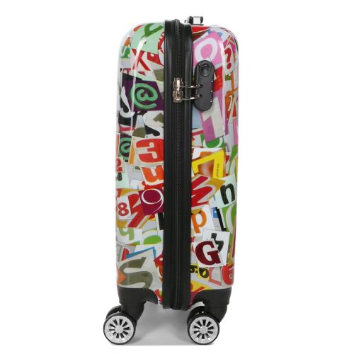 Чемодан малый S Madisson Snowball 36820F поликарбонат Разноцветный